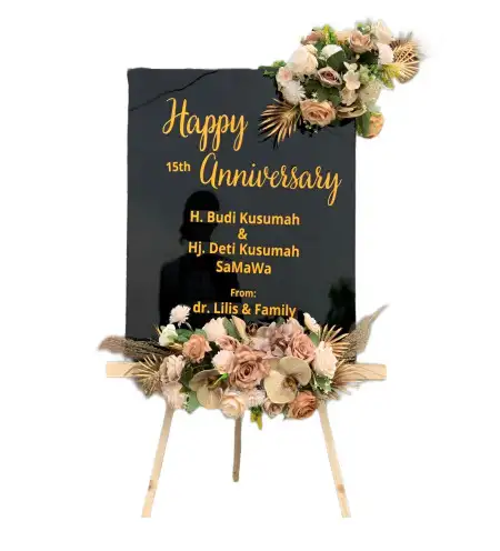 Papan Bunga Akrilik Kentong